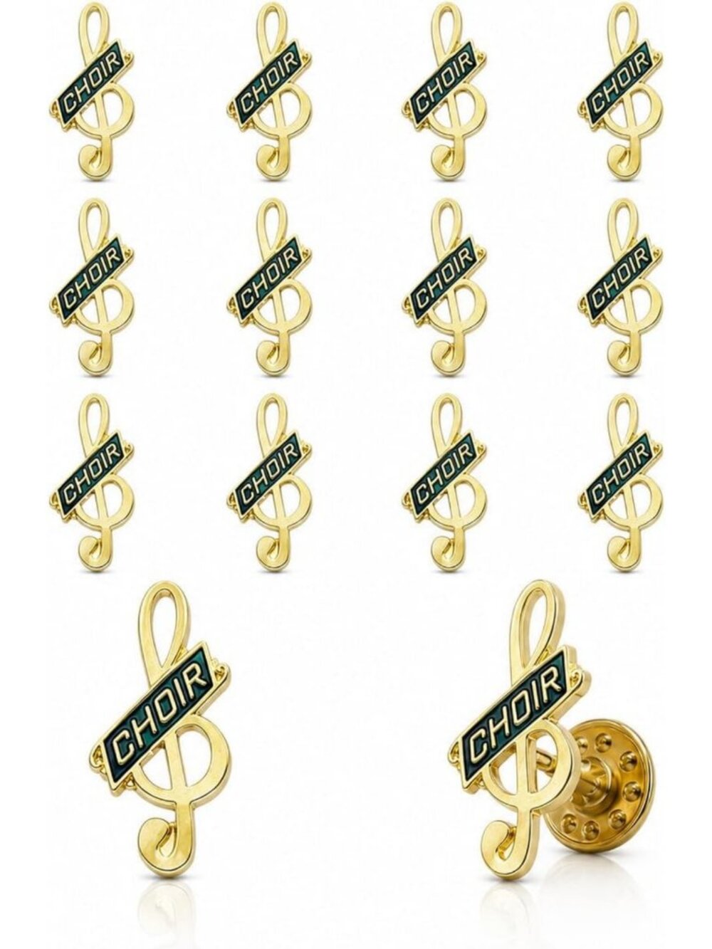 Academic Honors Lapel Pins - 5/8 Inch, Perfect for Graduation & Achievement